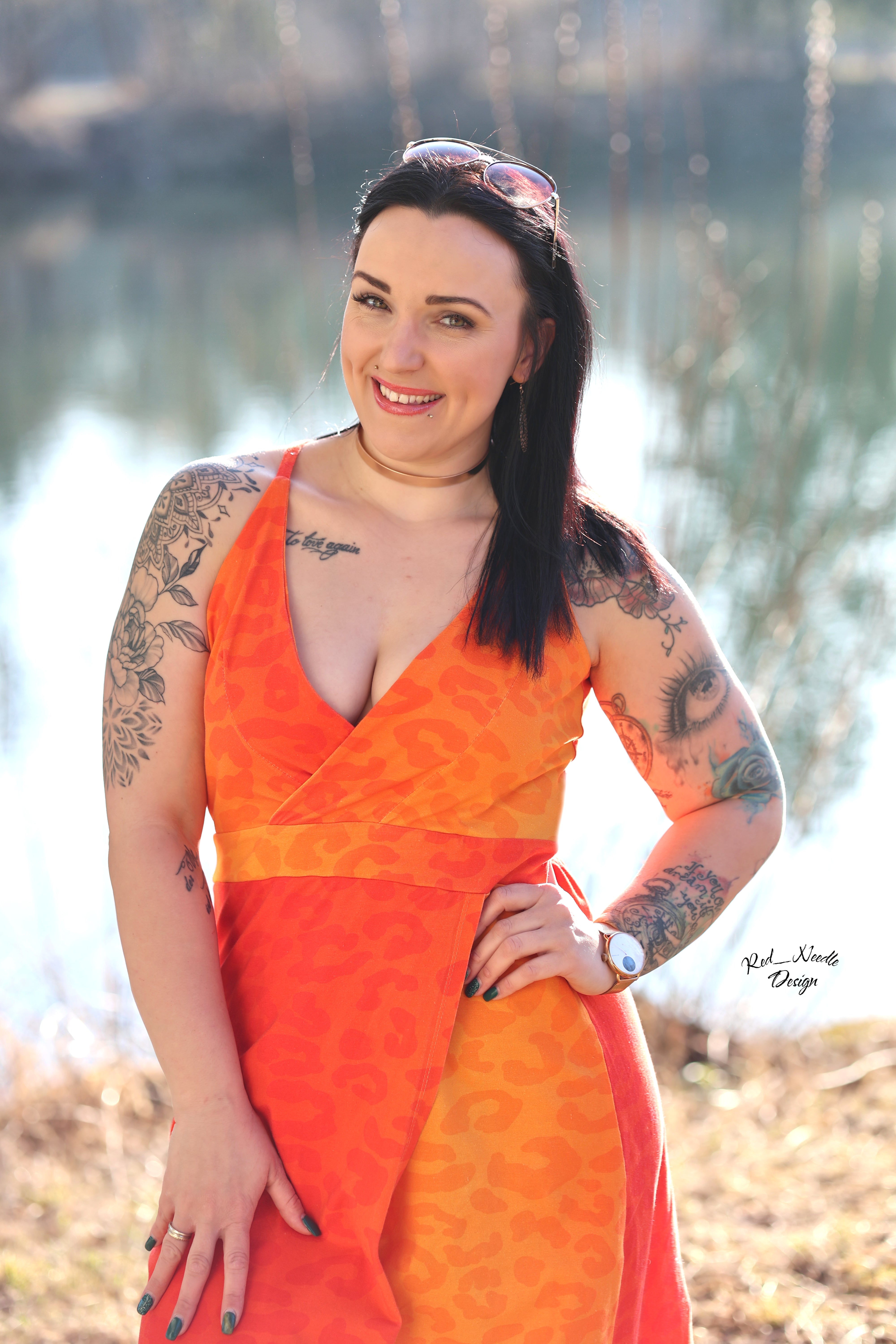 Leo orange Bordüren Stoff Dauervorbestellung